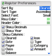 Preferences