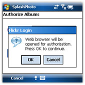 Flickr Authorization